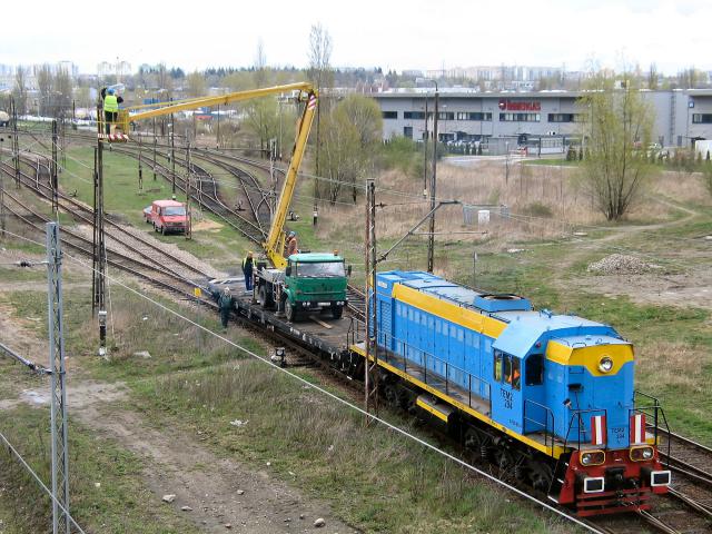 Tamarka TEM-2 294 podczas pracy