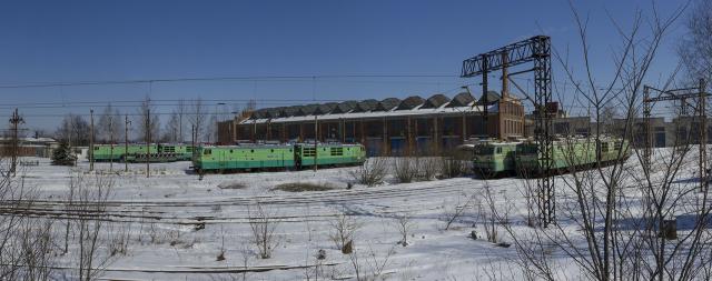 Panorama lokomotywowni