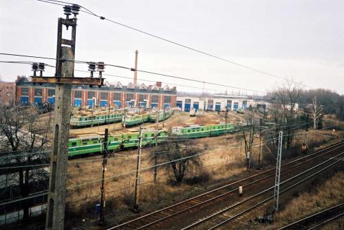 Jarek uwielbia fotki robione ze słupów :)