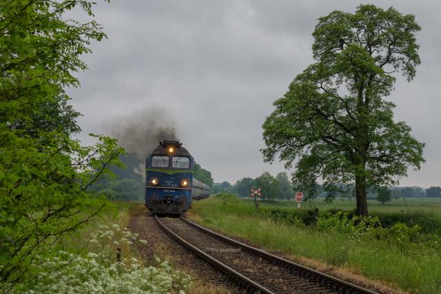 Kołomny też już ładnie kopcą