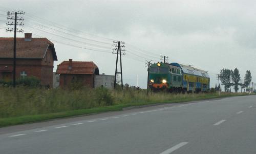 Gdzieś przed Chełmżą...