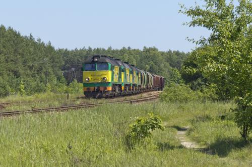 Imponujący stosunek mocy do masy pociagu