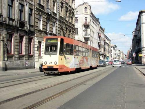 Łódź, ul. Gdańska 2007.04.04