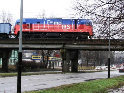 311D-02 na wiadukcie nad Obywatelską