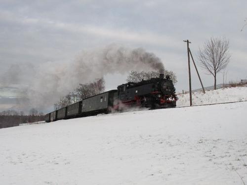 Kurort Jongsdorf, podjazd wieczorową porą