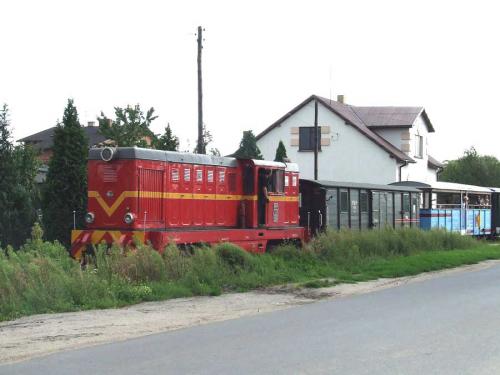 W drodze do stacji Rogów Wąsk.