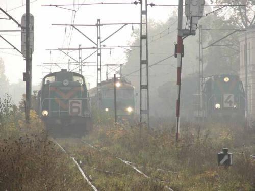 Poranny tłok na Chojnach